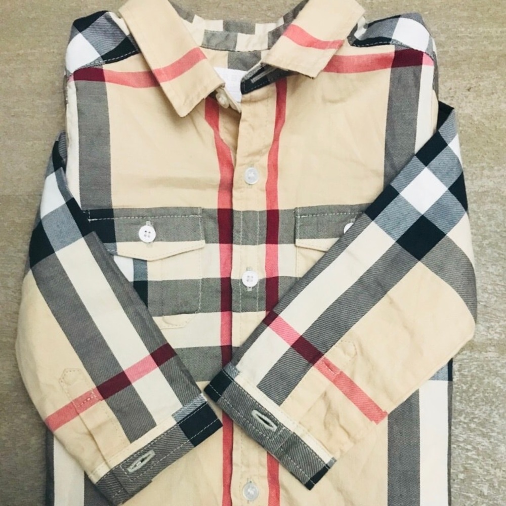 Burberry Toddler Boys Button Up Shirt